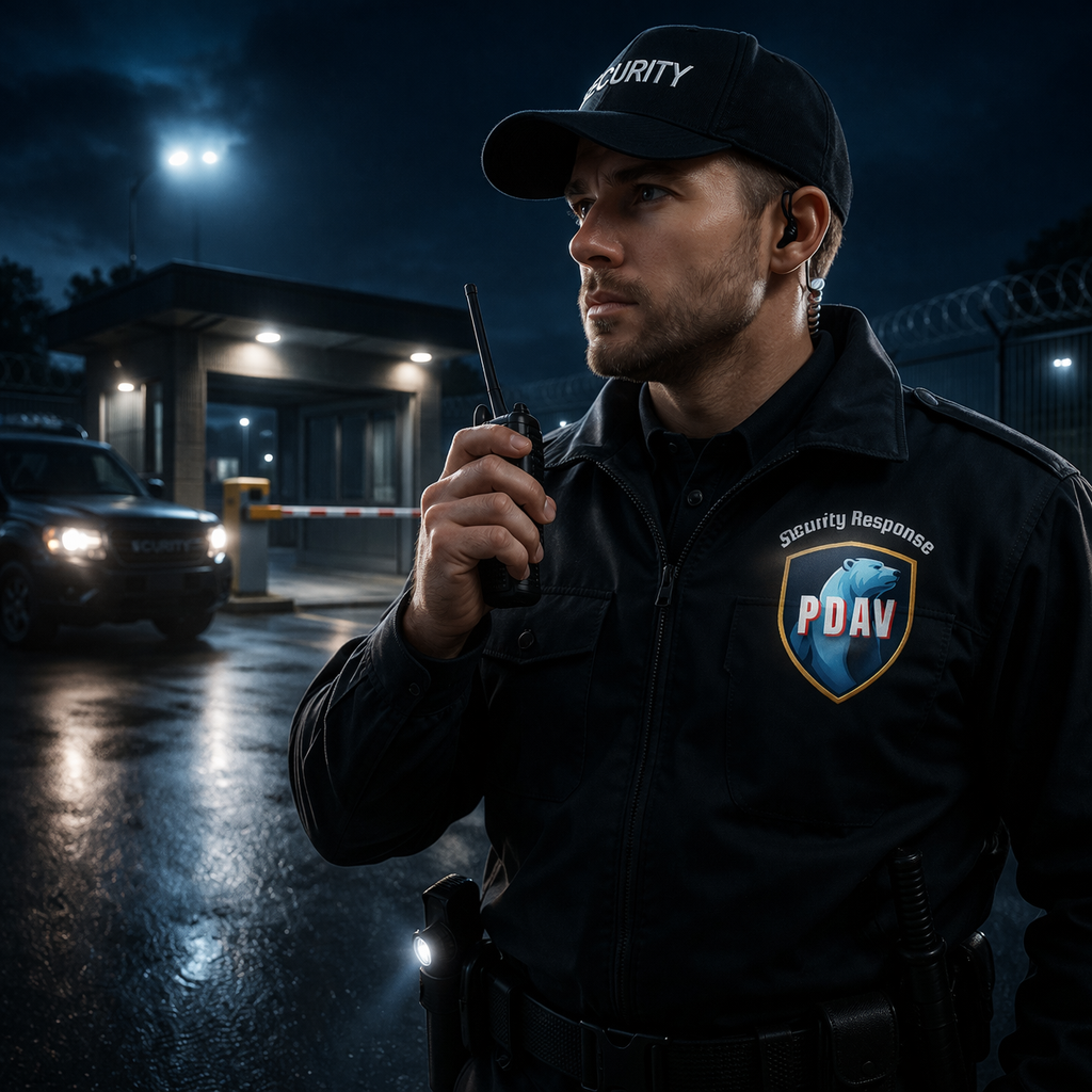 Licensed security guards on duty in Surrey BC